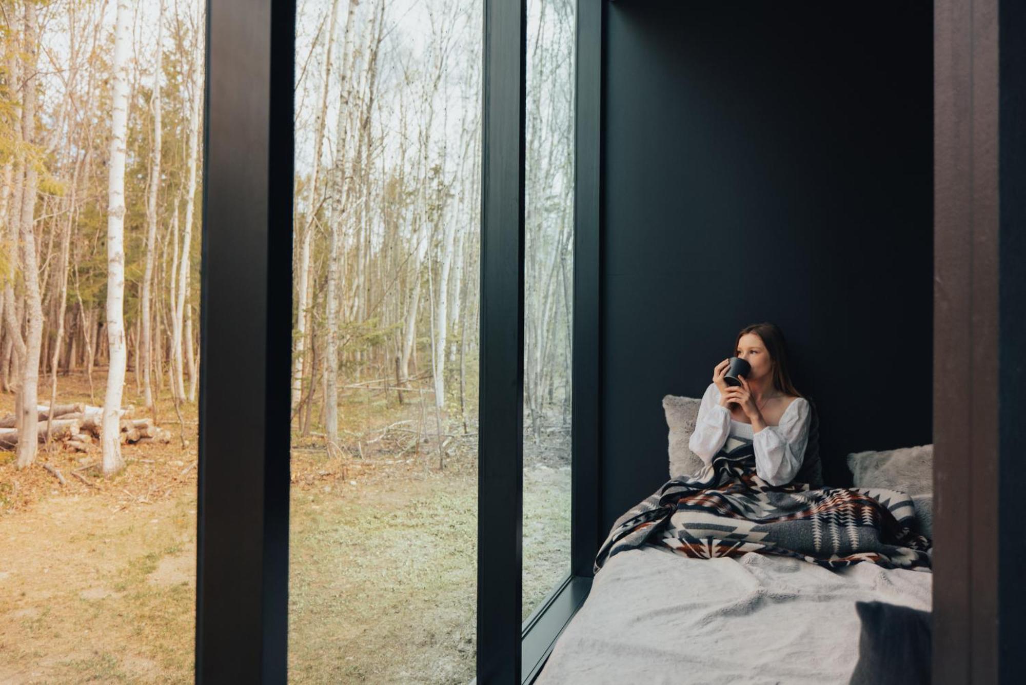 Reflexion Charlevoix - Maisons Miroirs Петіт-Рів'єр-Сен-Франсуа Екстер'єр фото