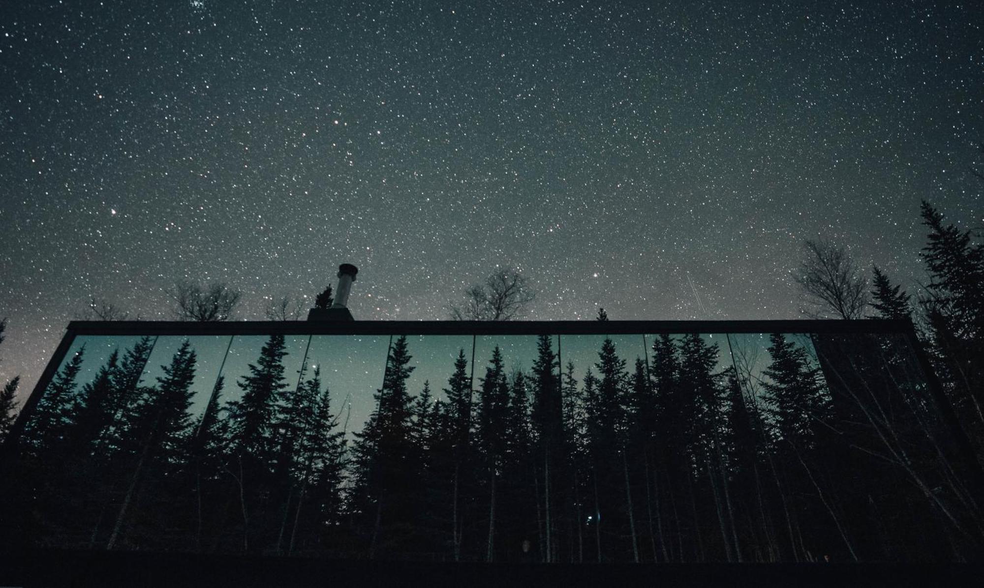 Reflexion Charlevoix - Maisons Miroirs Петіт-Рів'єр-Сен-Франсуа Екстер'єр фото