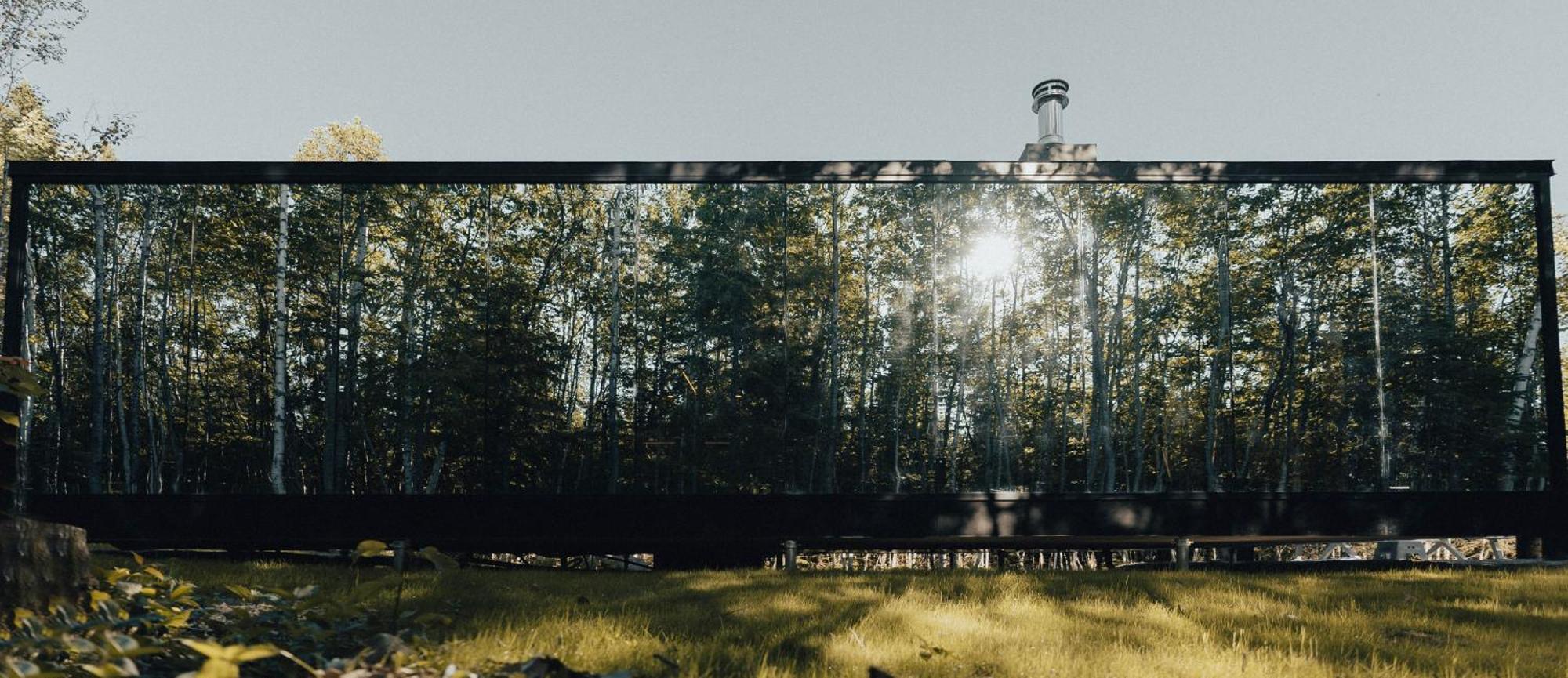 Reflexion Charlevoix - Maisons Miroirs Петіт-Рів'єр-Сен-Франсуа Екстер'єр фото