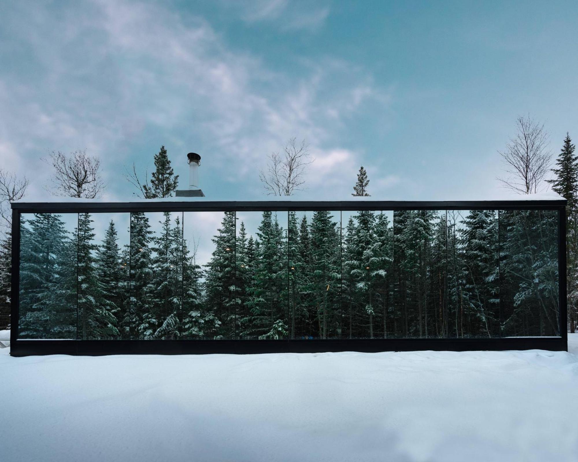 Reflexion Charlevoix - Maisons Miroirs Петіт-Рів'єр-Сен-Франсуа Екстер'єр фото