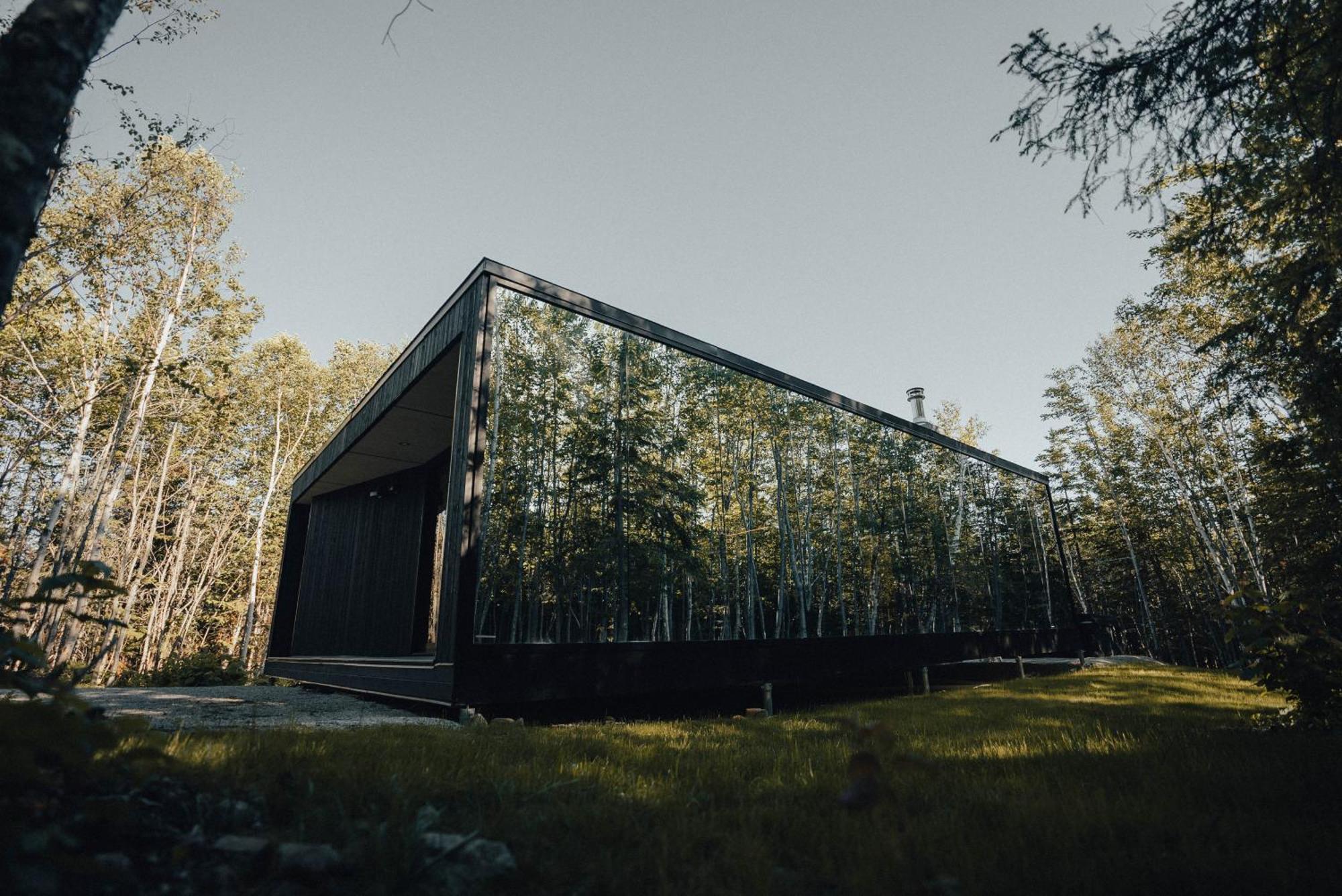 Reflexion Charlevoix - Maisons Miroirs Петіт-Рів'єр-Сен-Франсуа Екстер'єр фото